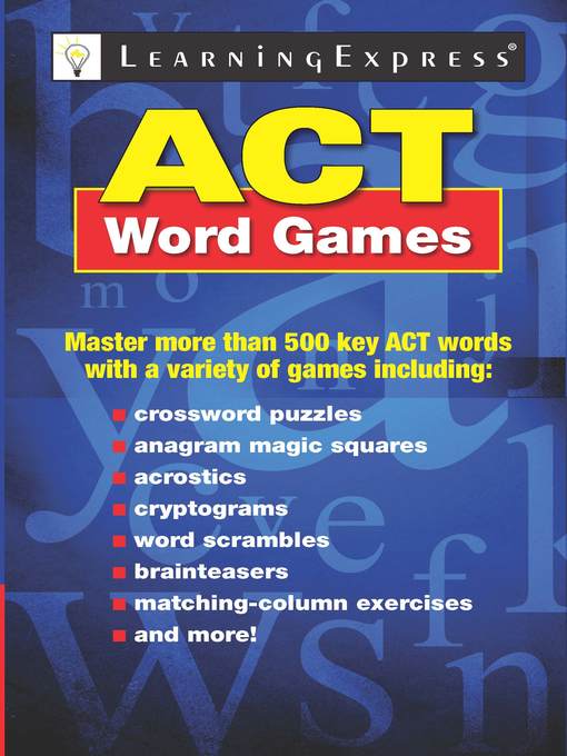 Title details for ACT Word Games by LearningExpress LLC Editors - Wait list